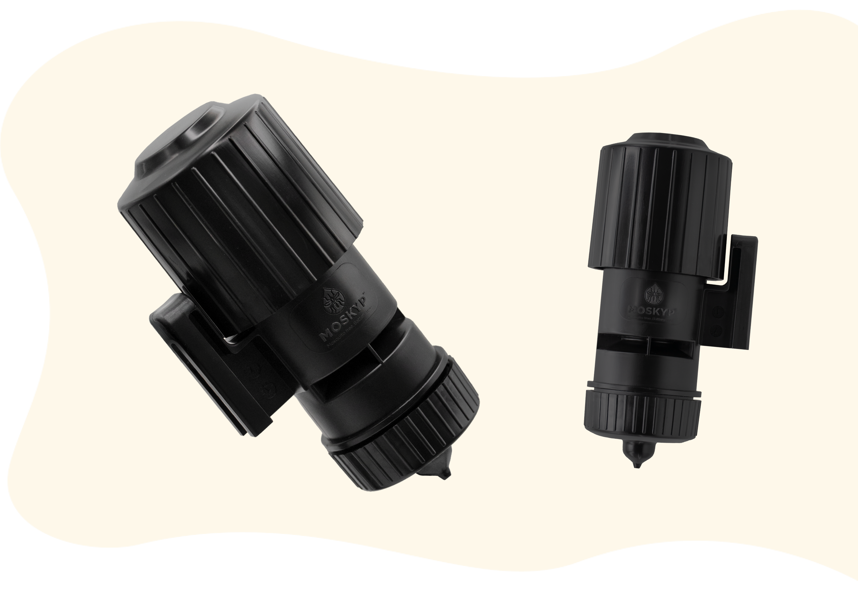 Anti-mosquito devices for treating larvae in manholes and storm drains