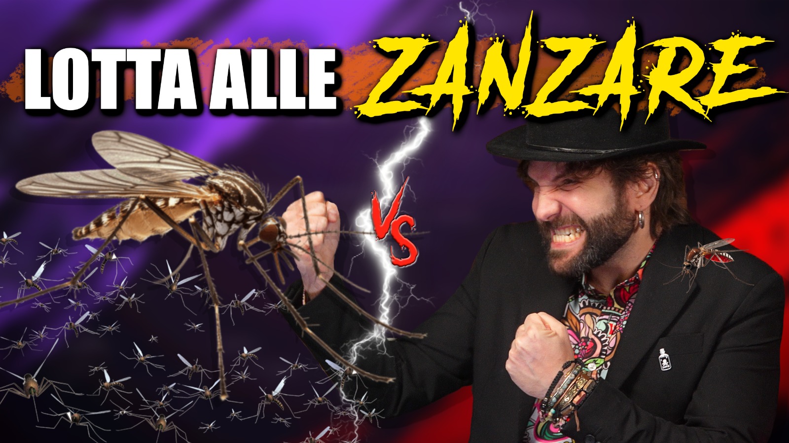 Barbascura X sulle zanzare: MosKyp®, la soluzione senza lanciafiamme!